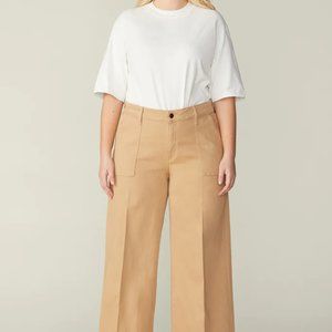 Warp + Weft NCE Plus Wide Leg 33" in Grain